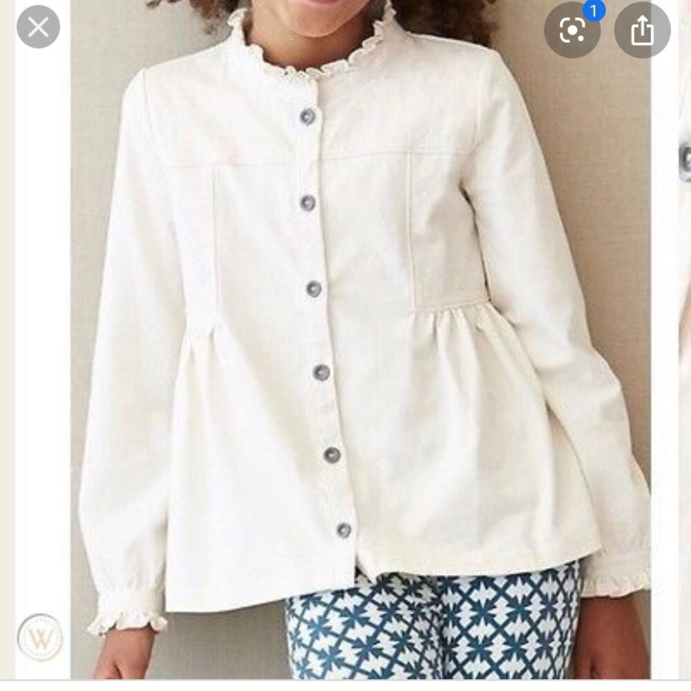 Matilda Jane Queen Anne Poet Top size 8
